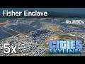 Cities Skylines | Fisher Enclave (No MODs), 어부 거주지
