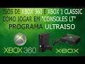 COMO JOGAR ISOS de XBOX360 e XBOX 1 CLASSIC em CONSOLES LT !!! TUTORIAL RÁPIDO E FÁCIL !!!