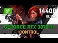 Control | RTX 3070 Ti | 2K, Ultra, RTX ON, DLSS ON