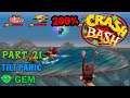 Crash Bash - 200% Walkthrough - Part 21: Tilt Panic (Gem Challenge) - 1080p 60 fps