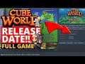 CUBE WORLD FULL RELEASE DATE! HUGE NEWS! FULL GAME 1.0!