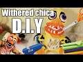 Custom withered chica plush D.I.Y!!!