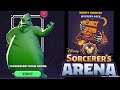 Disney Sorcerer’s Arena - Unlocking Fluorescent Oogie Boogie (Costume)! Spooky Coin Haunted Packs!