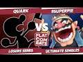 Flat Combats 4 Losers Semis - Quark (Game & Watch) Vs. 9superpie (Wario) SSBU Smash Ultimate