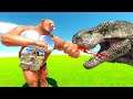 Garry's BIG Brother Destroys T-REX - Animal Revolt Battle Simulator