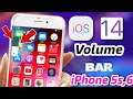 Get iOS 14 Volume Bar In iPhone 5s,6 || Install iOS 14 Volume Bar in iOS 12 Any Iphone