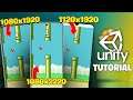 How To Make Your Game Look The Same On All Mobile Screen Sizes - Unity Mobile Game Development