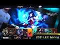 Humanoid Plays Ahri - MAD VS S04 Highlights - 2021 LEC Spring W7D1