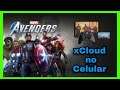Jogando Marvel's Avengers no xCloud pelo CELULAR