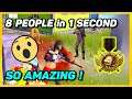 Kill 8 enemies in one seconds | WTF PUBG Mobile # 22