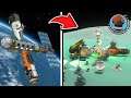 KSP: Turning a Space Station into a Surface Base!
