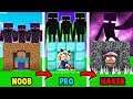 MINECRAFT - BAZA VS ENDERMAN CHALLENGE | NOOB VS PRO VS HACKER | Vito vs Bella