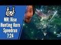 Monster Hunter Rise - Hunting Horn 7:24 Speedrun