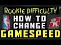 NBA 2K20 100 GAME SPEED & ROOKIE DIFFICULTY GLTICH/METHOD!! EARN BADGES 2X FASTER!