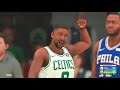 (NBA 2K20) Playoffs Simulation RD 1 Game 2 (Philadelphia 76ers vs Boston Celtics)