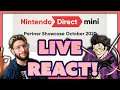 NINTENDO PARTNER SHOWCASE - LIVE REACTION (NO MORE HEROES, AGE OF CALAMITY, BRAVELY DEFAULT & MORE!)