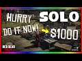 *NO LOADING SCREENS* SOLO! MONEY/XP GLITCH IN RED DEAD ONLINE! (RED DEAD REDEMPTION 2)