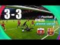 PES 2021: BILBAO 3 - 3 BARCELONA (Spanish League) 4K | Playzone Game