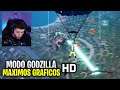 ¡PROBAMOS EL MODO GODZILLA EN LOS MÁXIMOS GRAFICOS ULTRA HD! PARECE UNA PELICULA DE PUBG MOBILE