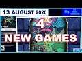 PS4 & PS VR Game Releases - 13 August 2020 - 4 New Games