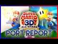 Super Mario 3D All-Stars Port Report