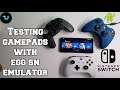 Trying different gamepads with EGG NS Nitendo Switch emulator for Android! Ipega/Xbox
