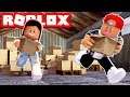 WE STOLE PACKAGES FROM A WAREHOUSE! - ROBLOX Escape The Warehouse Obby