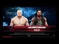 WWE 2K19 Brock Lesnar VS Roman Reigns 1 VS 1 Hell In A Cell Match