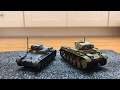 Altaya and Amercom 1:72 Panzer I and II, Light Tanks