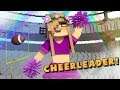 BECOMING A CHEERLEADER! | Minecraft Little Kelly ( School )