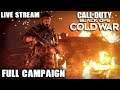 Call of Duty Black Ops Cold War Full Campaign Live Stream PC 4K (Ray Tracing)