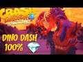 Crash Bandicoot 4: It's About Time Demo - Dino Dash 100% (No Damage)