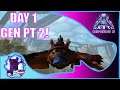 DIVING HEAD FIRST INTO GENESIS PART 2 WITH A DAY 1 MAEWING TAME! - ARK GENESIS PART 2
