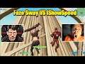 Faze Sway VS IShowSpeed 1v1 Buildfights!