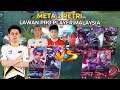 LAWAN PRO PLAYER MALAYSIA PAKE META 2 RETRI!! FT @XINNN, TEGUH, BTR KEN - MLBB