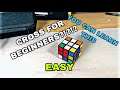 Learn To Solve The Cross on 3x3 For Beginners (not good tutorial) (lol)