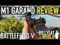 M1 GARAND - Review & Gameplay On NEW PACIFIC 🏝 MAPS | BATTLEFIELD V