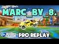 MaRc_By_8. Pro Ranked 2v2 POV #103 - Rocket League Replays