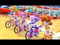 Mario & Sonic at the 2012 London Olympic Games (3DS) - All Charatcers Keirin Gameplay