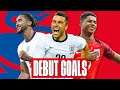 Memorable Debut Goals | Calvert-Lewin, Lambert, Rashford | Ten of the Best | England