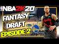 NBA 2K20 Mobile Association Fantasy Draft Ep 2 | Warriors Rebuild | Damian Lillard