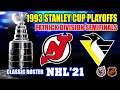 NHL® 21 | 1993 Stanley Cup Playoffs New Jersey vs Pittsburgh Game 1