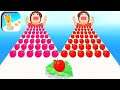 Pancake Run Game All Levels Mobile Walkthrough iOS,Android Gameplay Cakes Noob & Pro Level
