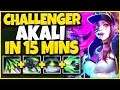 PLAY AKALI LIKE A CHALLENGER IN 15 MINUTES! ULTIMATE SEASON 10 AKALI GUIDE - League of Legends
