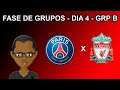 PSG x Liverpool - Manager Muma Cup Fifa 20 - Fase de Grupos Dia 4