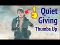 Quiet Giving Thumbs Up in Metal Gear Solid V: Phantom Pain (MGS5)