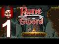 Rune Sword: Action Platformer - Gameplay Walkthrough part 1 - Act 1 - Level 1-2 (Android)