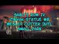 Saints Row IV Zinyak Statue #8 Wesley Cutter Intl Small Park