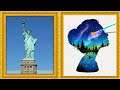 Silhouette Art ( Lion Studio ) - Statue of Liberty Art Painting Games -  Gameplay Walkthrough