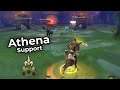 Smite: Arena Athena Gameplay - support build (No Commentary)